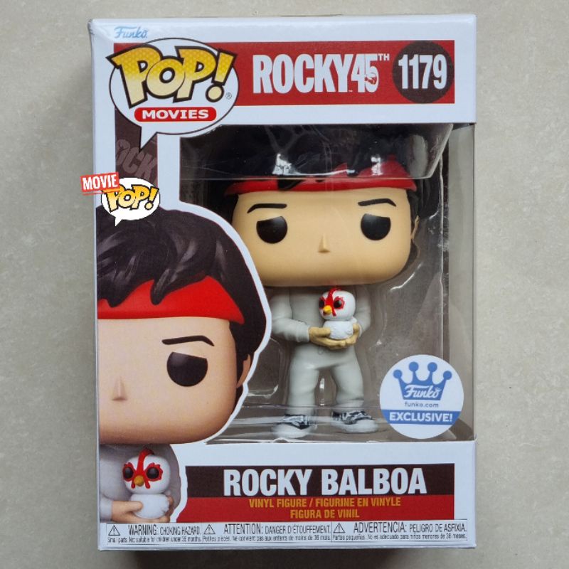 Funko POP Rocky 45th - Rocky Balboa with Chicken