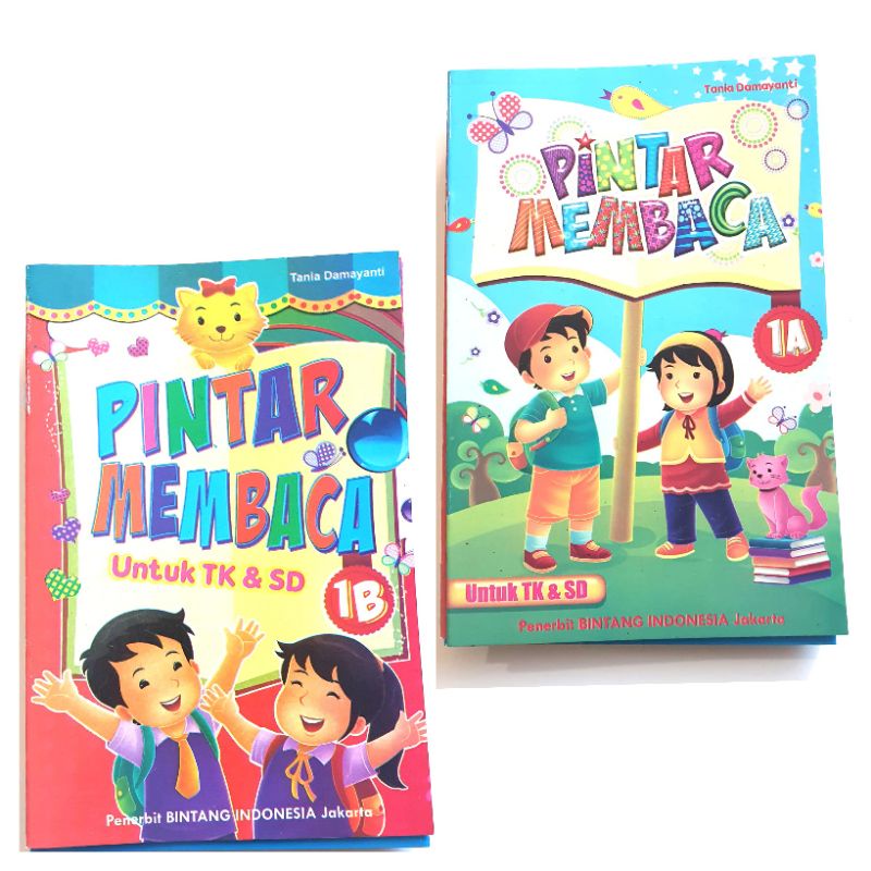 BUKU TK PINTAR MEMBACA 1A/1B (pet jilid/paket)