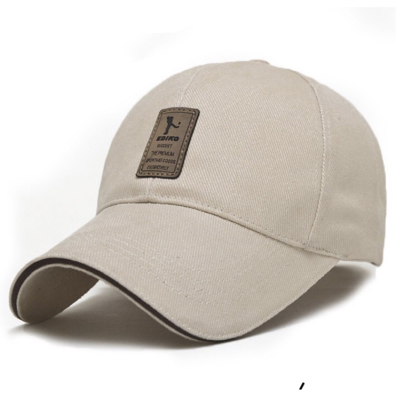 COD Topi Baseball Pria Sport Caps Ediko Topi Import Original Berbahan Rafael Denim Cakop Besi Anti Karat Topi Baseball Dewasa Cewek Cowok Keren 2022