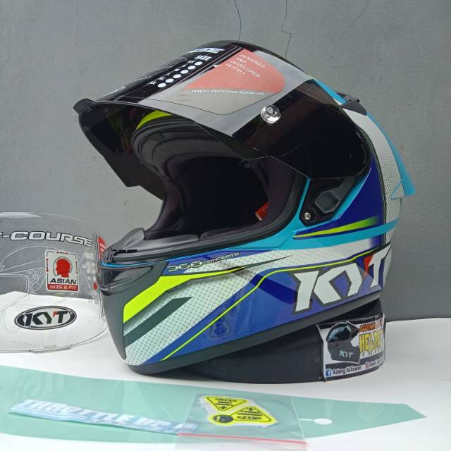 KYT TT COURSE GRAND PRIX BLUE