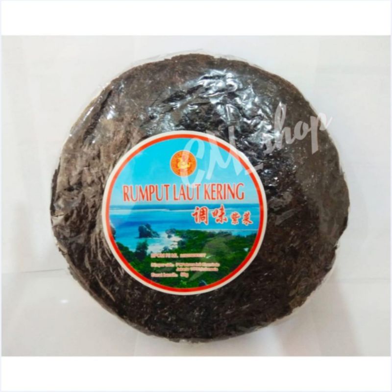 

Rumput Laut Kering Bulat 50 Gram / Dried Seawed/ Rumput Laut Bulat