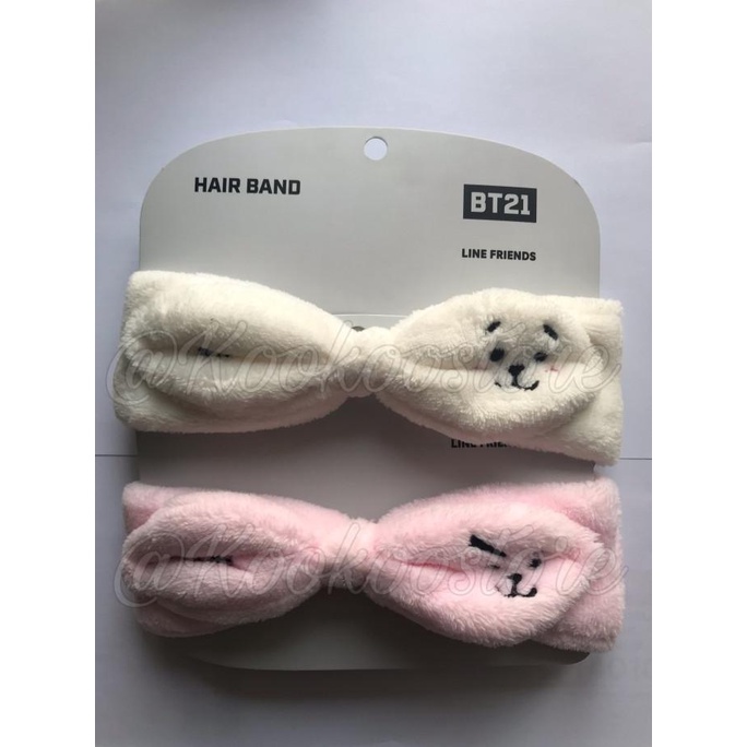 READY OFFICIAL BT21 Hairband Season 2