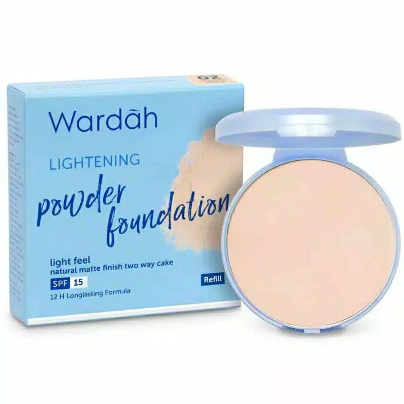 cod Refil Wardah Lightening Two Way Cake Spf  15 Light Feel