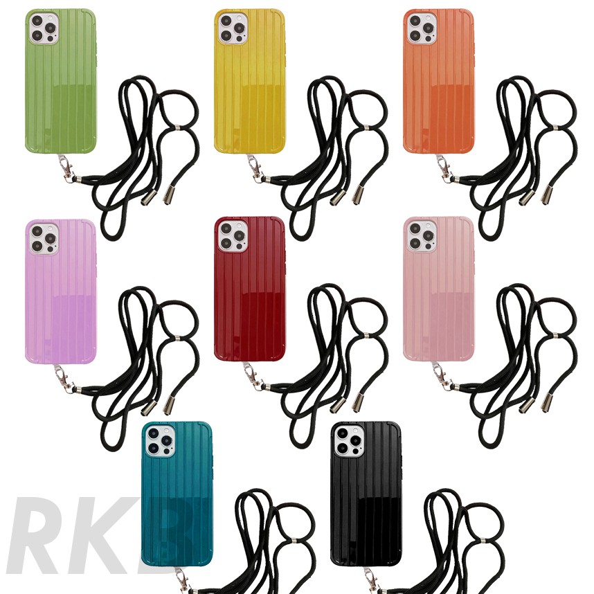 RKB Koper Case Trunk Case + Tali Lanyard Tali Nagita Casing Hp Softcase Silikon Realme C2/A1K C12 C1