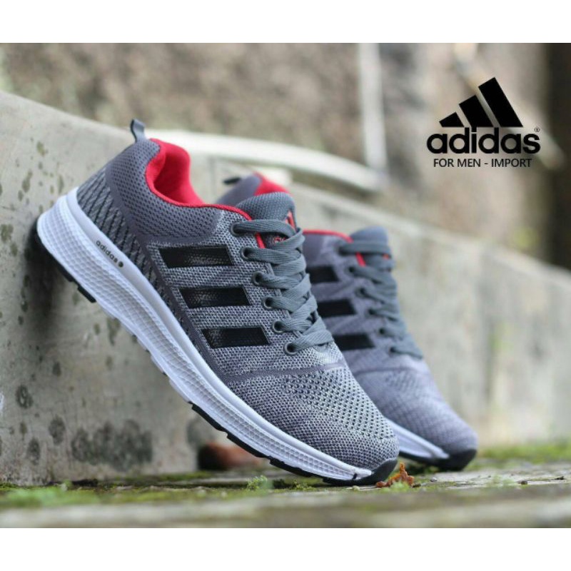 SEPATU SPORT ADIDAS NEO MEN 100% PREMIUM BNIB IMPORT QUALITY GRADE ORIGINAL SEPATU OLAHRAGA PRIA BIS