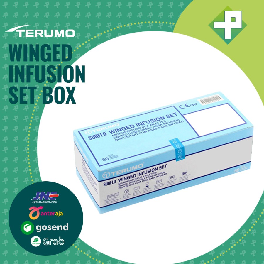 Wing Needle Terumo / Infusion Set (ECER) 23G/25G/27G