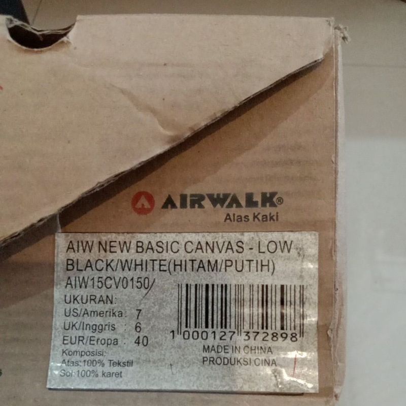 sepatu airwalk Aiw New Basic Canvas-Low
