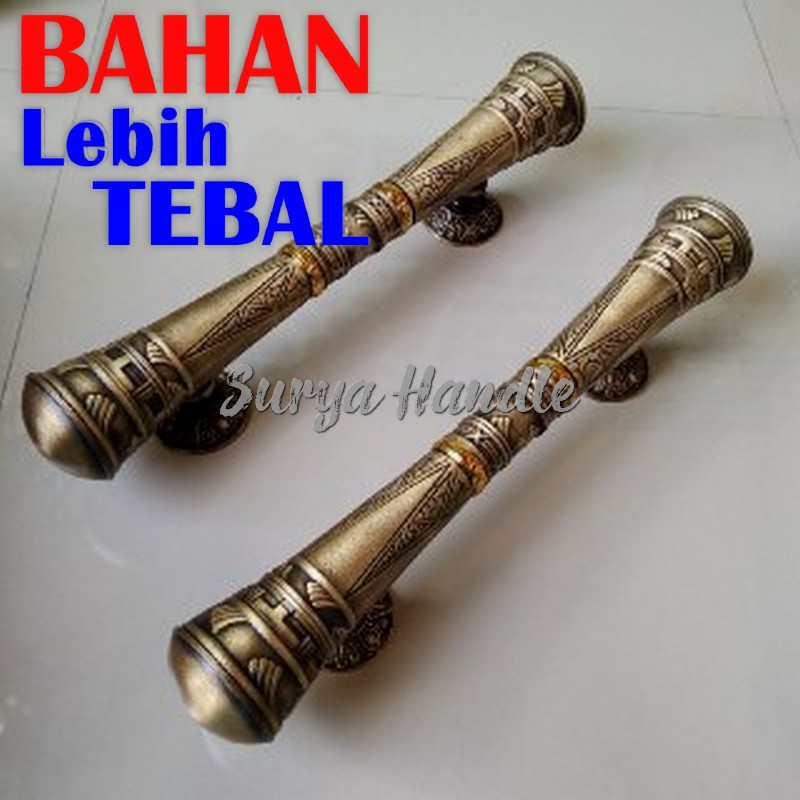 Handle Pintu Rumah Godo Jepang 45Cm Tarikan Gagang Pintu Kuningan