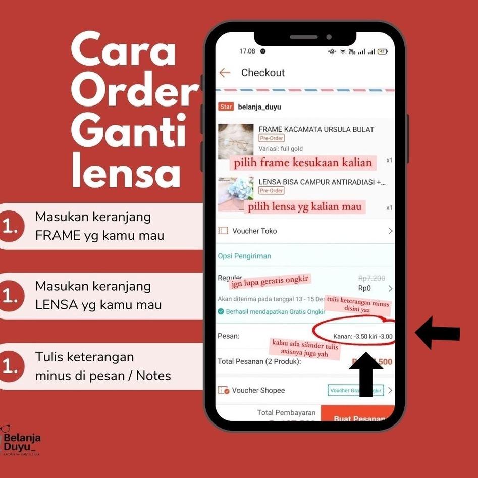 Big Sale.. LENSA BLUERAY DITIPISIN INDEX 167