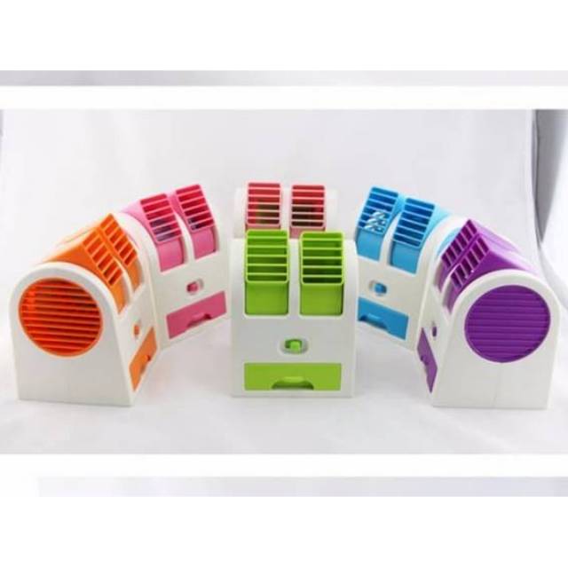 AC DUDUK DOUBLE FAN FRAGRANCE MINI