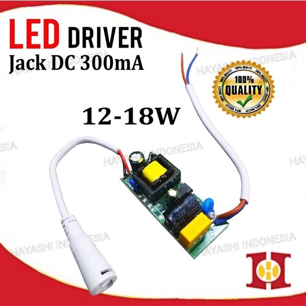 LED Driver Power Supply Lampu Downlight Panel 4-7W 12-18W 18-25W Watt