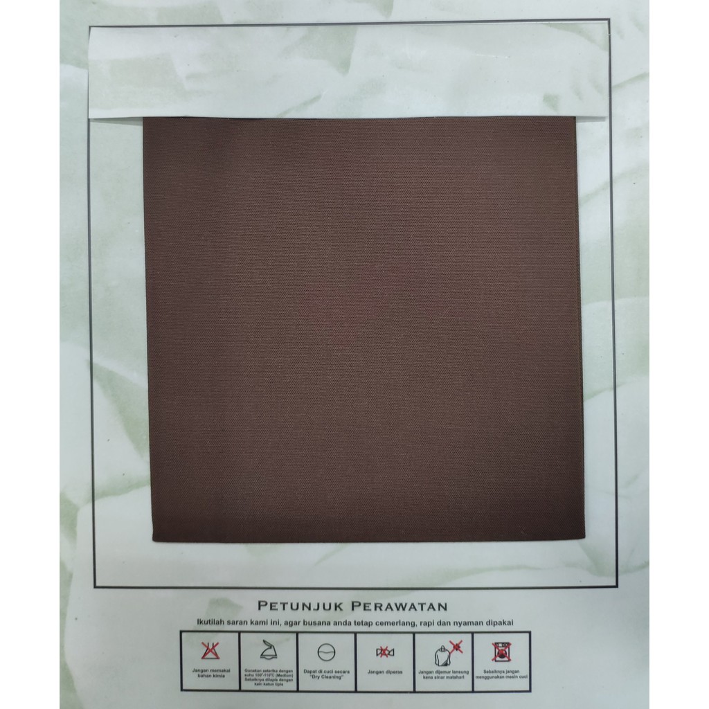 KAIN SERAGAM CELANA PLAT / TEX SARI WARNA ASLI SWA PLAT