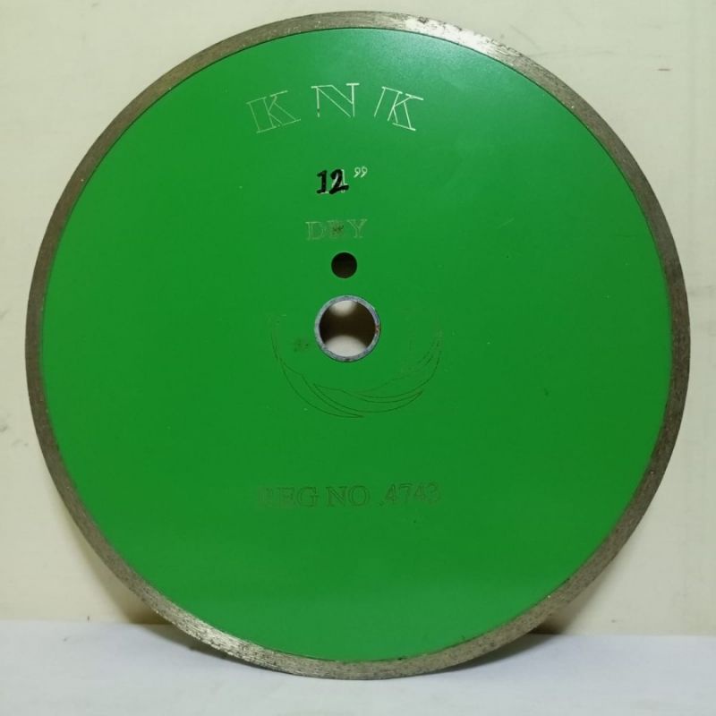 Mata Potong Keramik & Granit / Diamond Wheel 12" wet green KNK