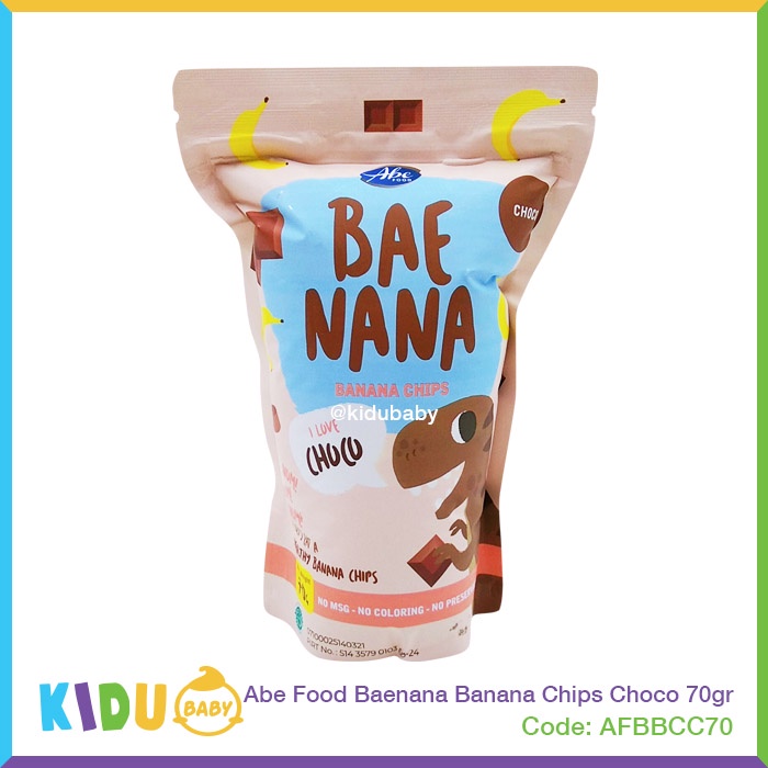 Abe Food Baenana Banana Chips 70gr Kidu Baby