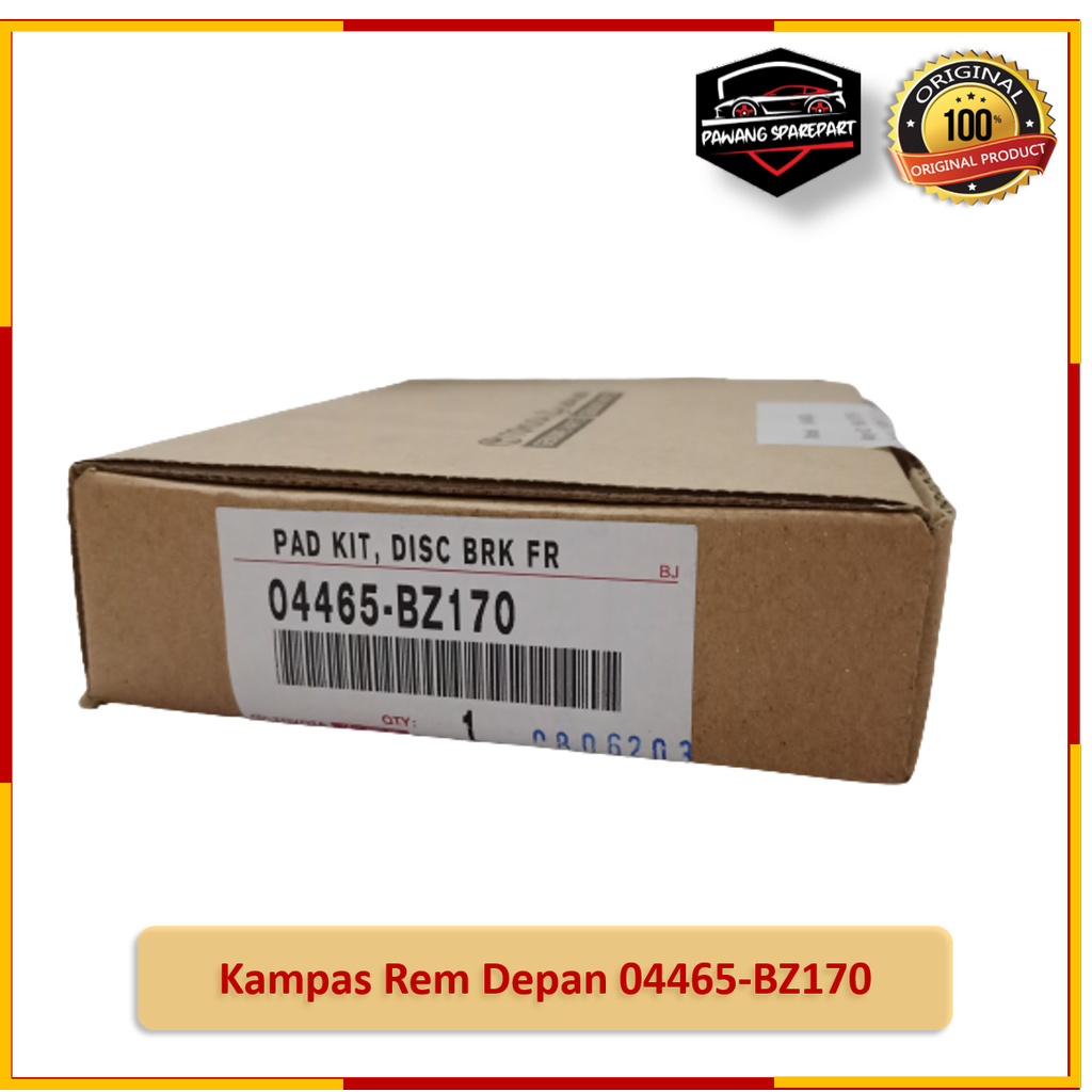 Kampas Rem Depan Avanza 04465-BZ170