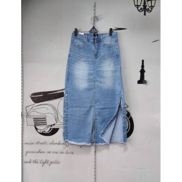 rok jeans import / vj jeans cewe wanita
