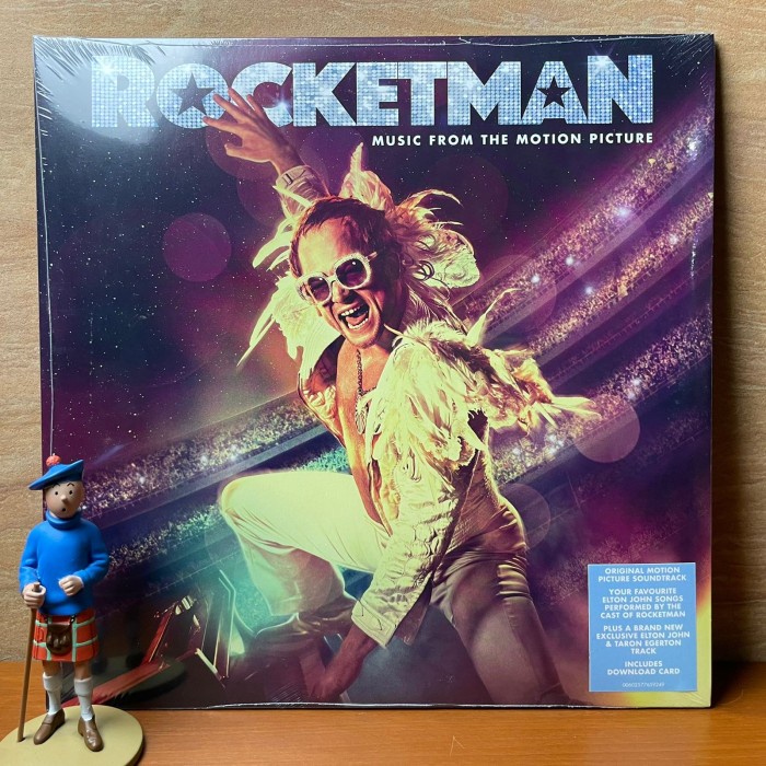 PIRINGAN HITAM / VINYL OST. ROCKETMAN (2LP,BLCK)