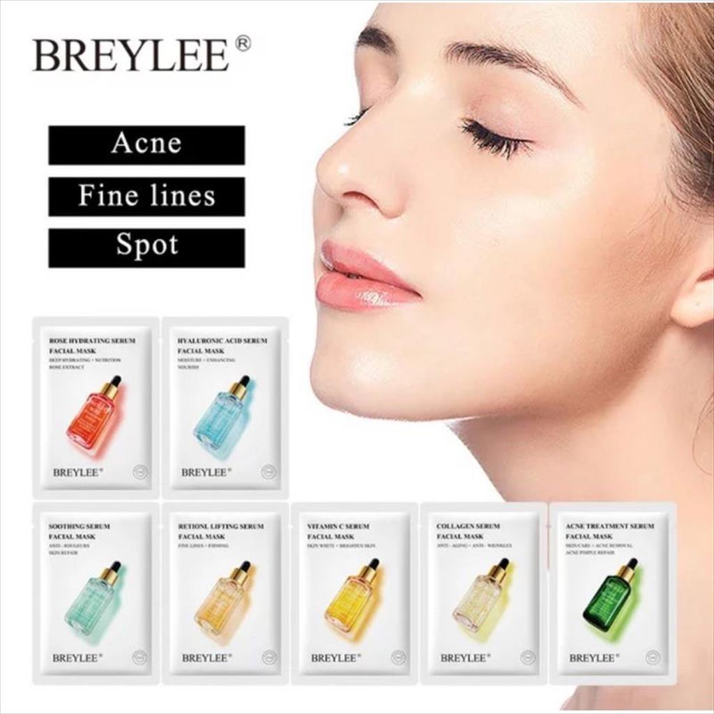 BREYLEE SHEET SERUM FACIAL MASK / MASKER WAJAH