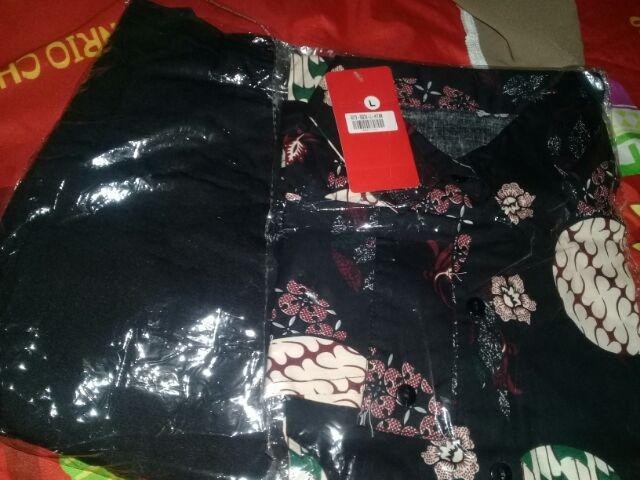 Kemeja Oversize Wanita Lengan Panjang Batik - 06224