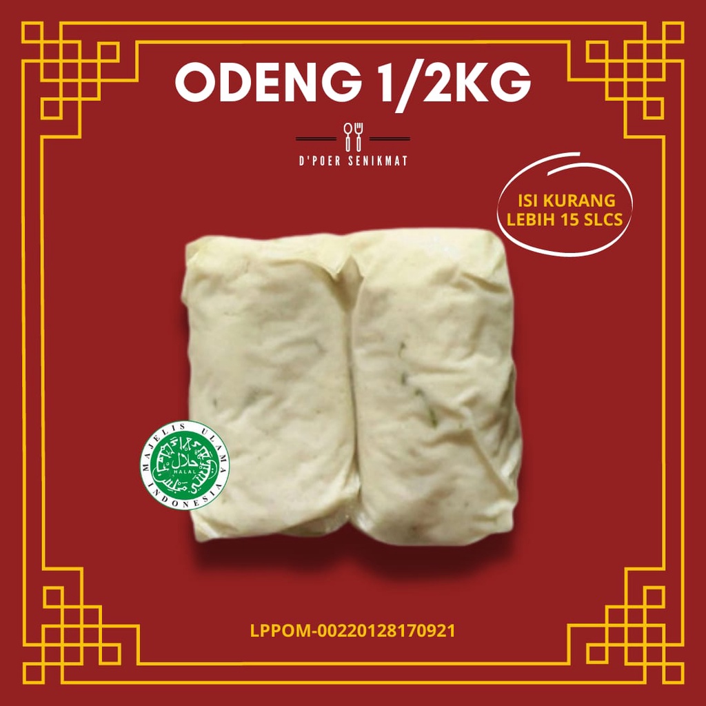 

ODENG 1/2 KG / ODENG / ODEN / ODENG HALAL / MAKANAN KOREA / CEMILAN KOREA HALAL
