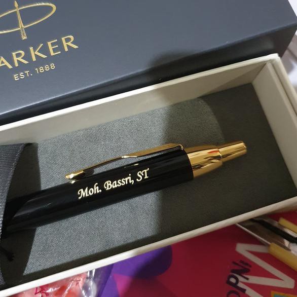 

☞ Parker IM BP LQ Black GT Hitam Kilap Glossy Klip Emas ♦