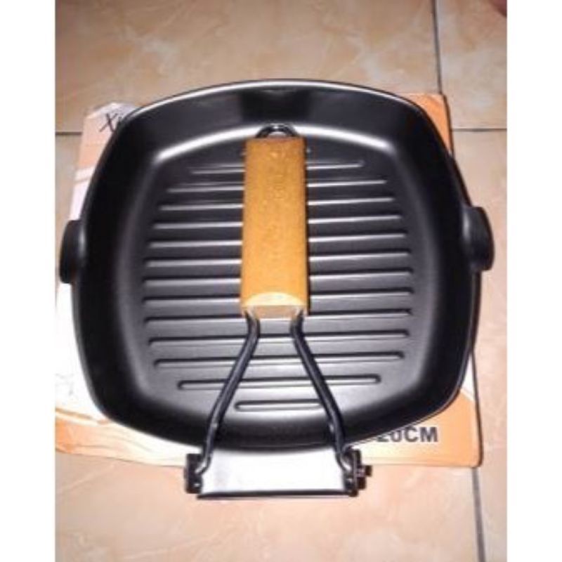 PANGGANGAN GRILL PAN ANTI LENGKET 20CM