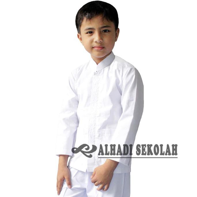 HOT SALE BAJU ATASAN KOKO MUSLIM LENGAN PANJANG, UKURAN 8 S/D 13 (BKM001-01) - DELAPAN KEKINIAN