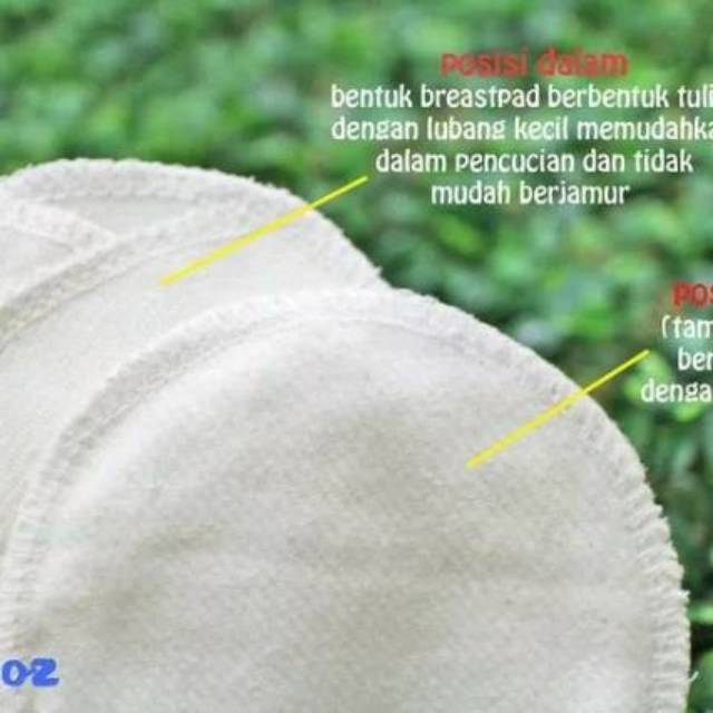 Breast Pad Cuci Ulang / Baby Oz Breastpad, Breastpad Baby Oz