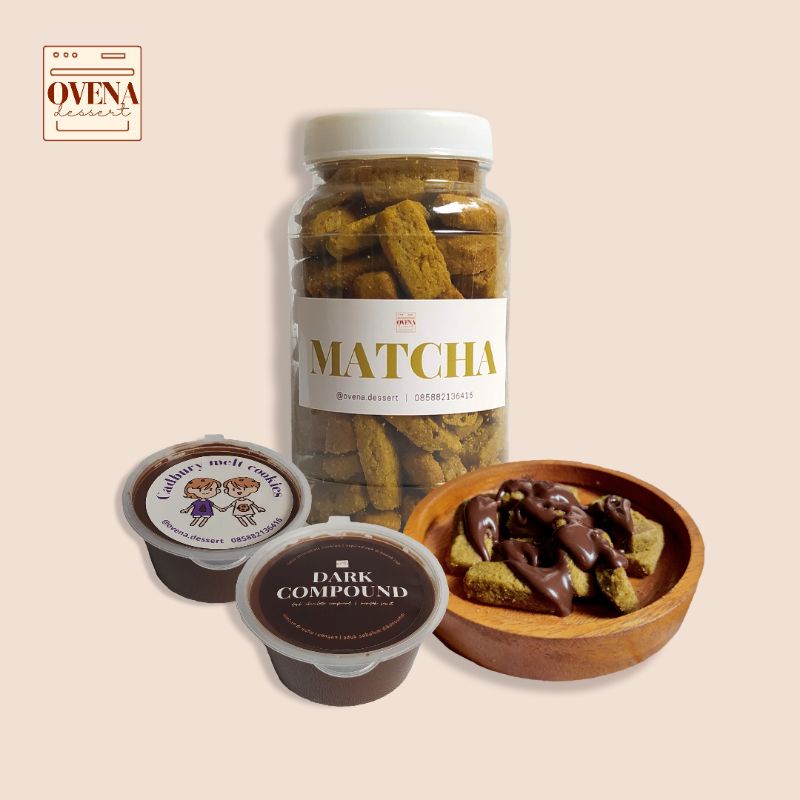 

Matcha Chocomelt Cookies. Cookies Renyah Ovena Dessert. Kukis Lumer