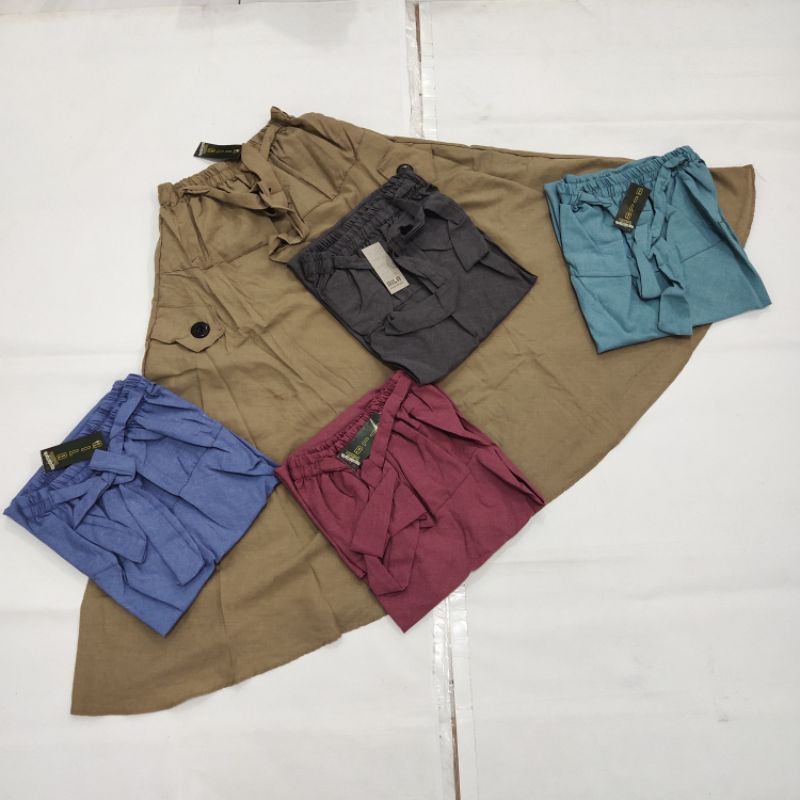 Rok panjang katun supernova | rok polos supernova | rok payung supernova