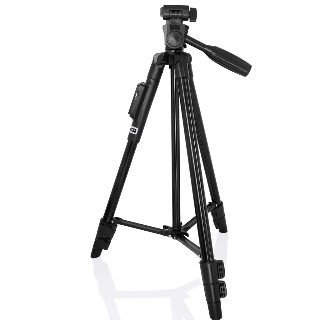 Tripod 6218 Kamera with Bluetooth Wireless Remote + Holder HP XL Alumunium ABS