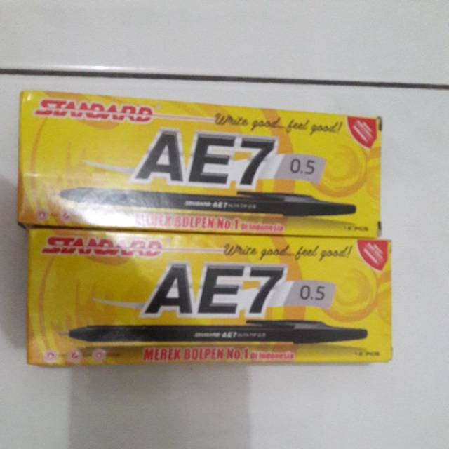 

PULPEN STANDARD AE7 1 PAK ISI 12 PCS