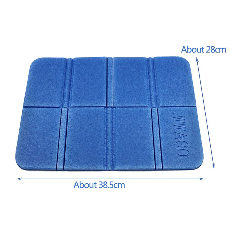 WWAGO Kursi Lipat Matras Camping Hiking Foldable Cushion Seat Pad - X1812 - Blue