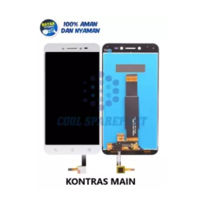 LCD ASUS ZENFONE LIVE - ZB501KL - X00FD - A007 FULLSET + TOUCHSCREEN | KONTRAS MAIN | COOL PART