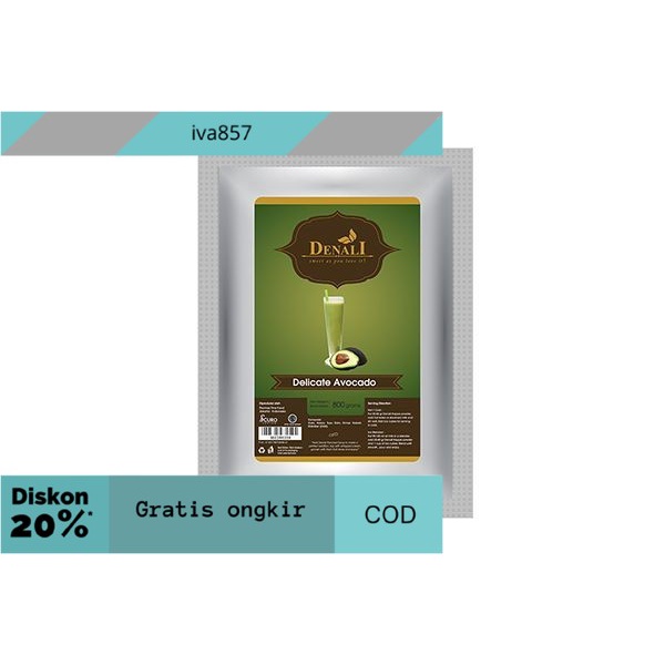 

PROMO Denali delicate avocado powder 800 gram GRATIS ONGKIR