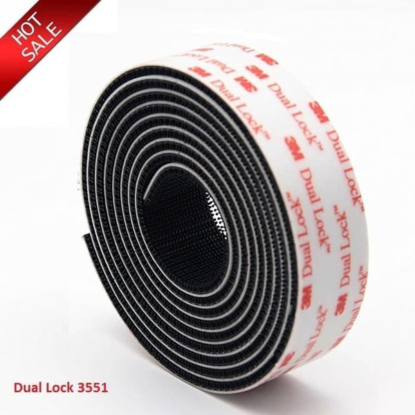 

DOUBLE TAPE SJ 3551 3M DUAL LOCK BLACK 25MM X 50Y