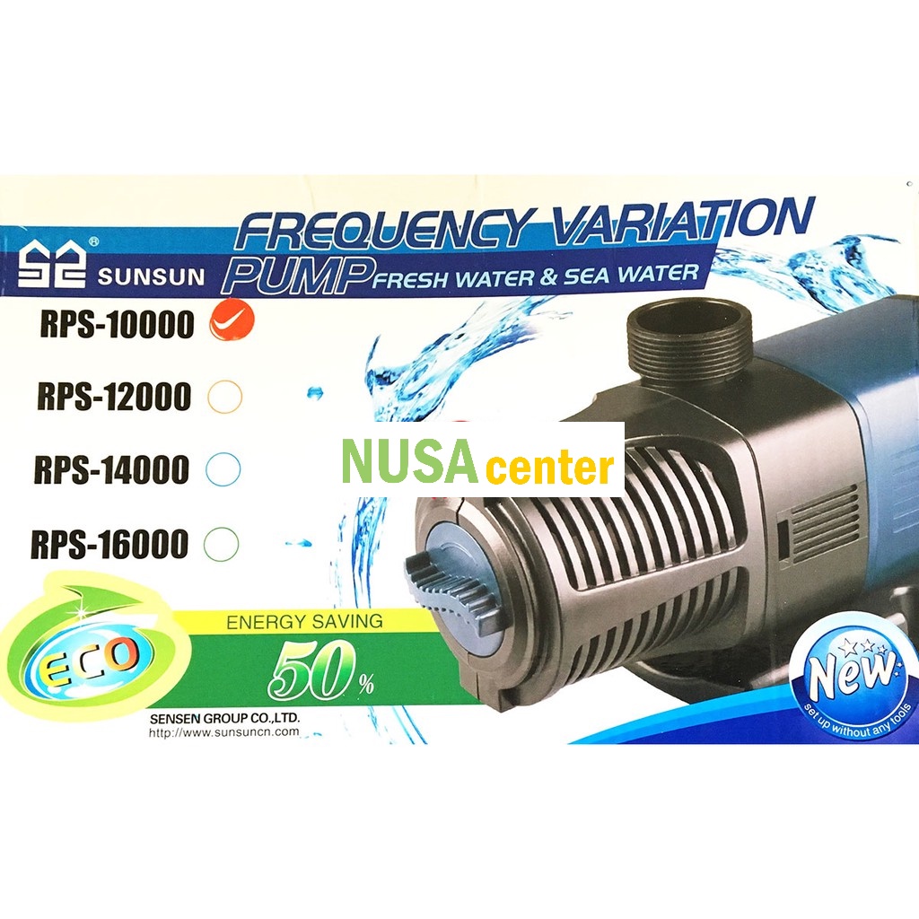 NEW water pump SUNSUN RPS1000 (NEW & ASLI) Pompa kolam SUNSUN RPS 10000 PREMIUM