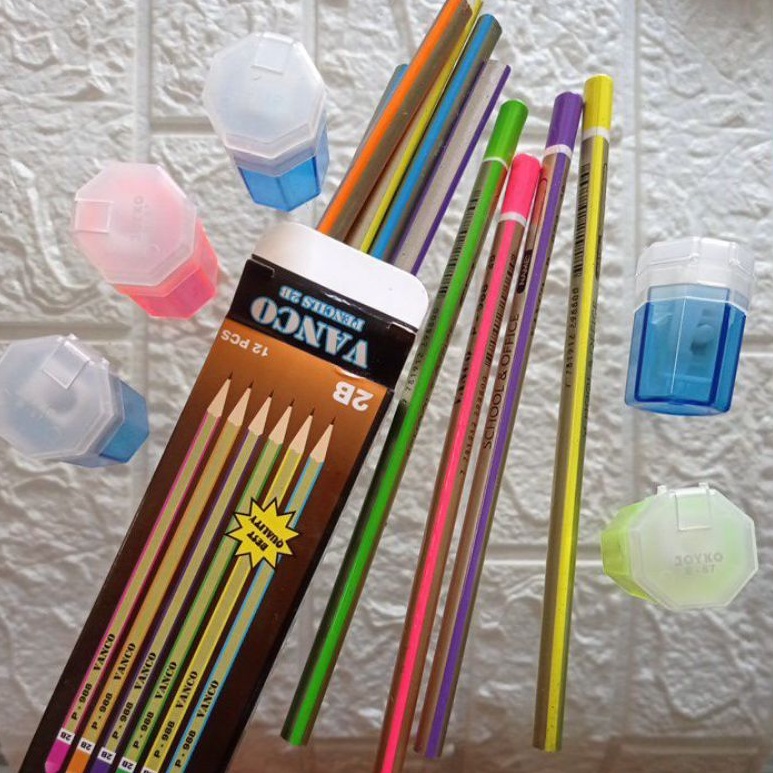 

Pensil Motif Warna-Warni Vanco