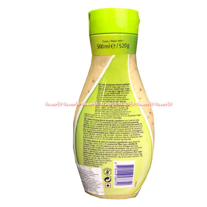 Remia Salata Youghurt Honey Mustard Dressing Salad Dressing 500gr Yogurt