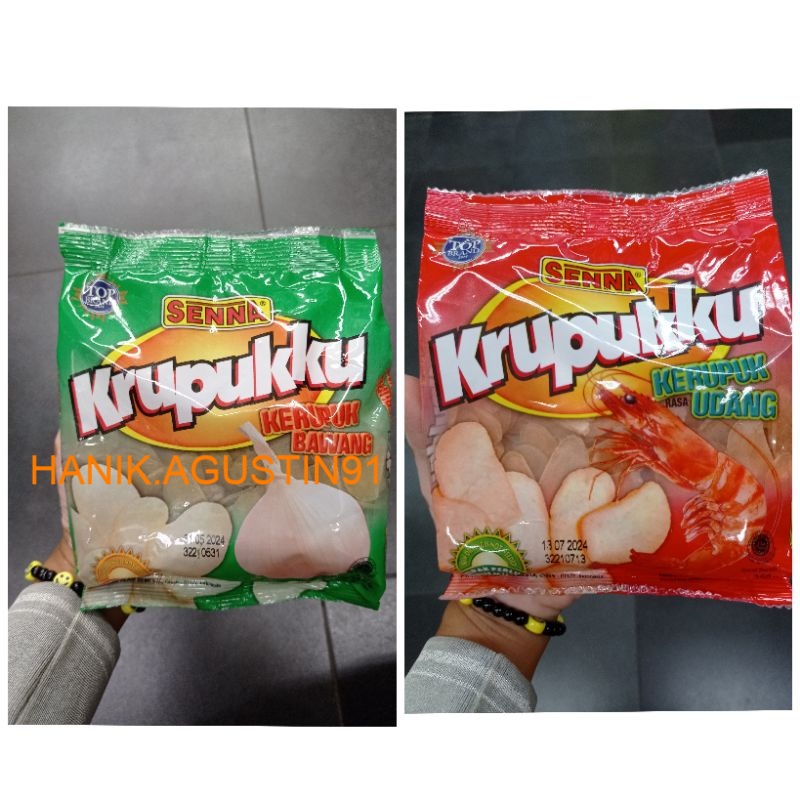 

Senna Krupukku Krupuk Udang 250 gr / Kerupuk Bawang 250gr SS91