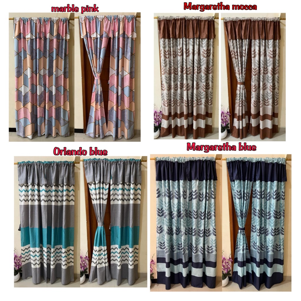 Gorden jendela / gorden pintu / gorden serut