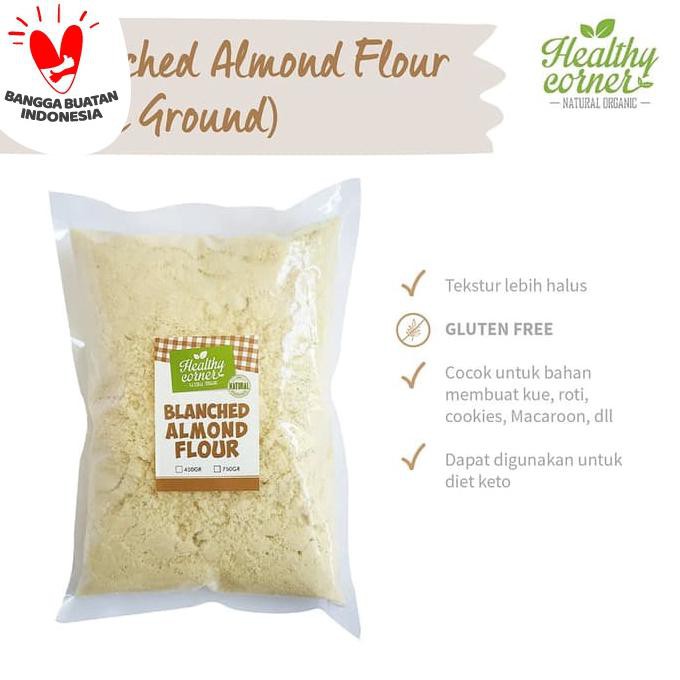 

Blanched Almond Flour (Tepung Kacang ) - 450 gr OBRAL