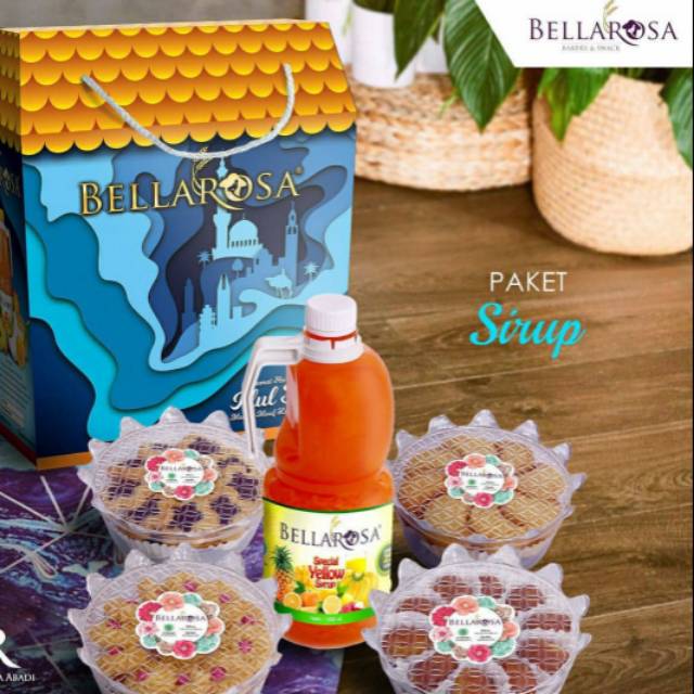 

TERMURAH KUE KERING LEBARAN BELLA ROSA PAKET SIRUP