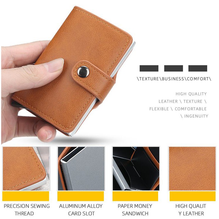 BAELLERRY K9122 Dompet Pria Bahan Kulit PU Leather Premium WATCHKITE WKOS