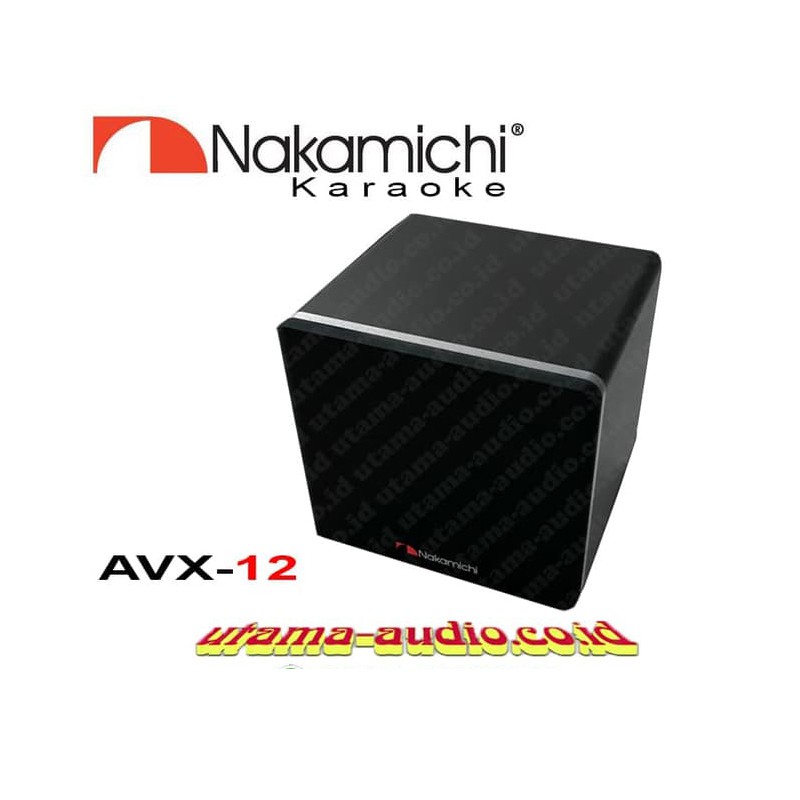 Nakamichi AVX12 ( AVX-12 ) Subwoofer Active - Hitam