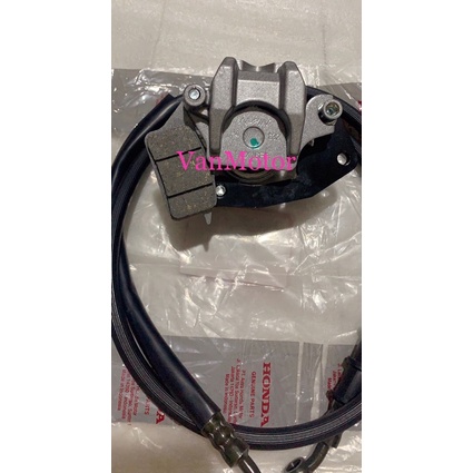 KALIPER CAKRAM DEPAN PALA BABI BEAT NEW Fi ESP STREET CBR TECHNO SET MASTER REM SELANG HONDA KVB ORI NISSIN  1pc kaliper 1pc master rem 1pc selang