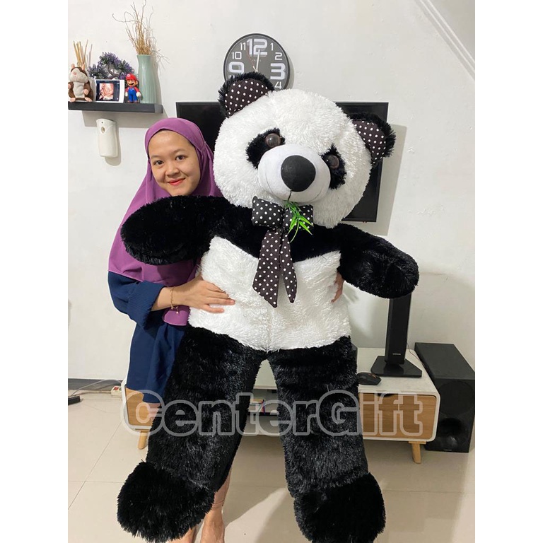 Boneka Panda Rumput Beruang Berdiri Super Jumbo