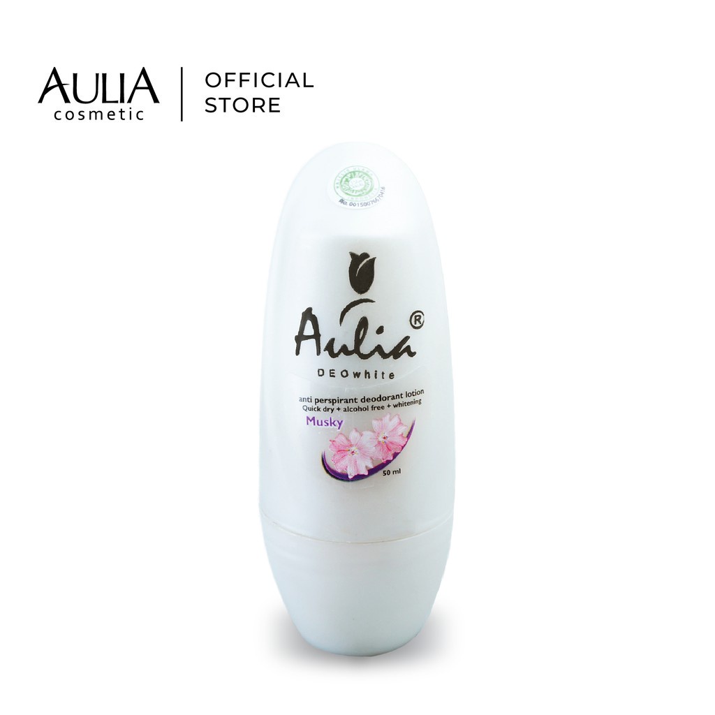 ❤ MEMEY ❤ AULIA Deo White | Deodorant Roll On 50ml