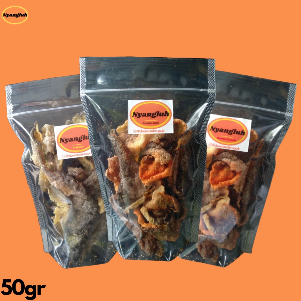 

Kerupuk Kulit Ikan Patin Rasa Original Balado BBQ 50gr / Kerupuk Kulit Patin / Krupuk Patin / Camilan Diet Keto DEBM