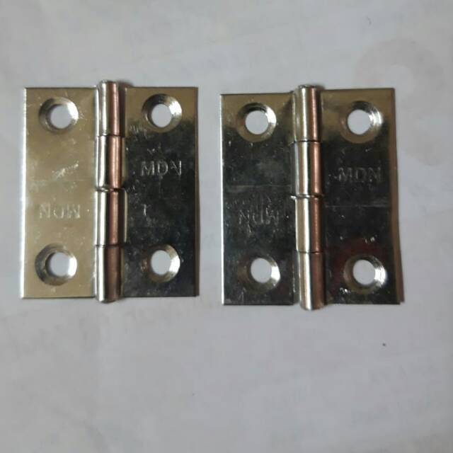 Engsel plat kecil engsel mini engsel tipis stainless 1.5 inci murah